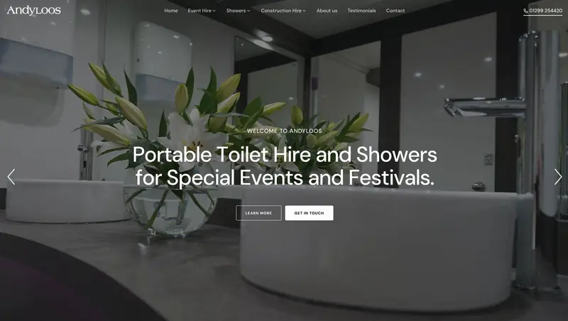 The new AndyLoos website