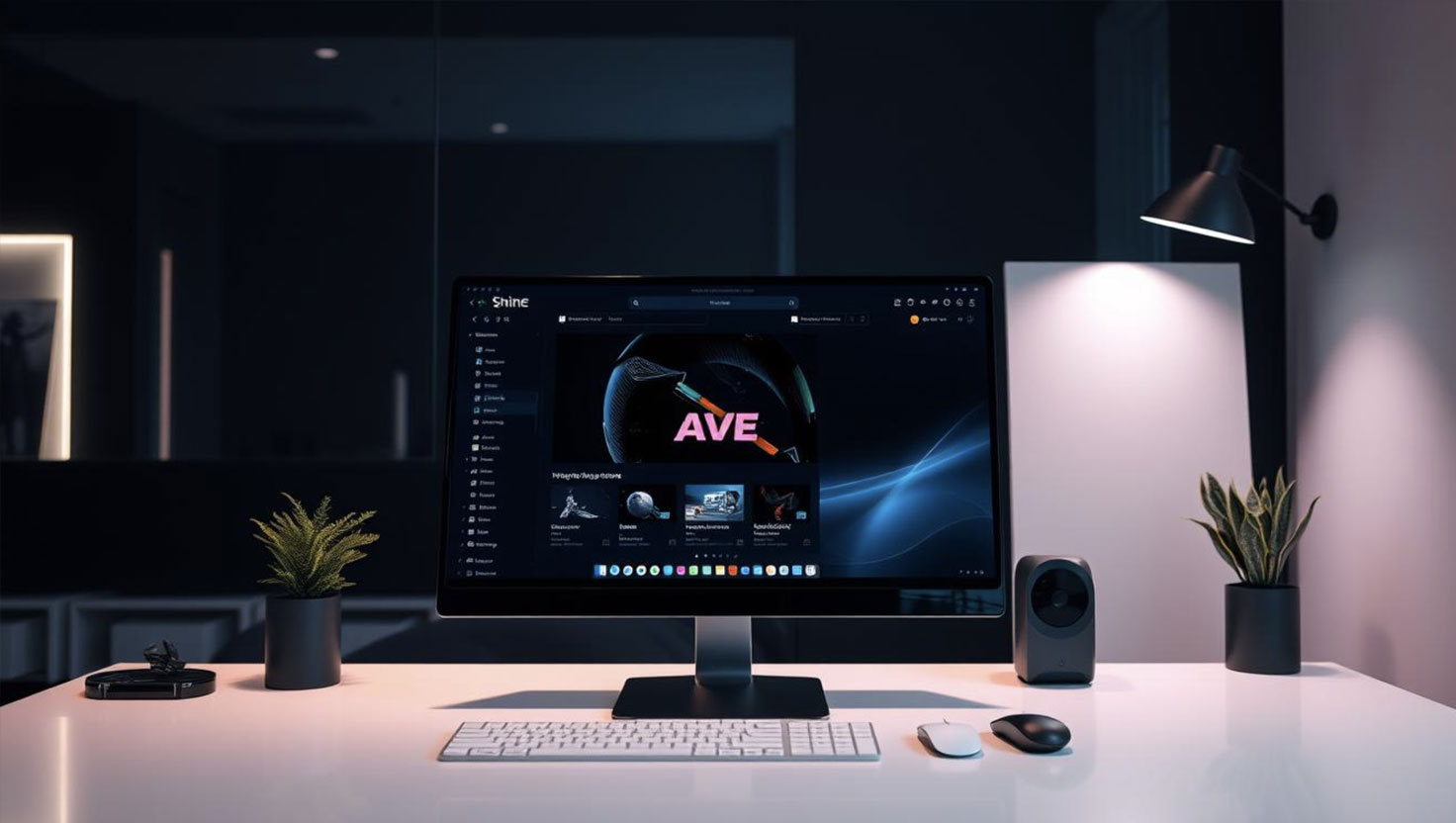 Dark mode interface showcasing user-friendly design