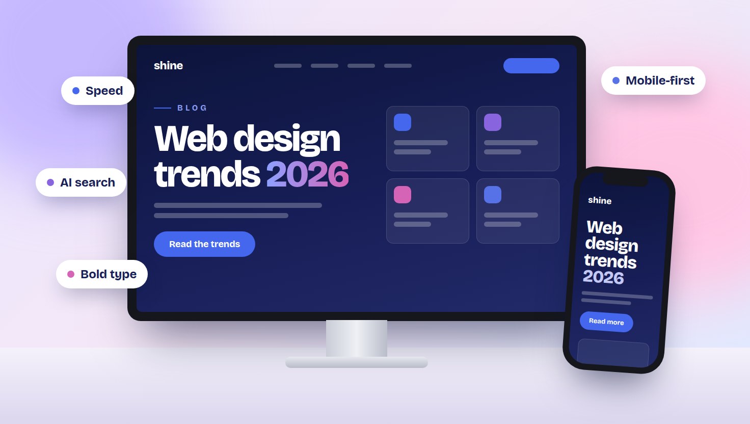 Web design trends in 2026