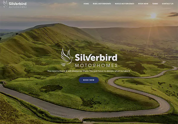 Silverbird Motorhomes Website